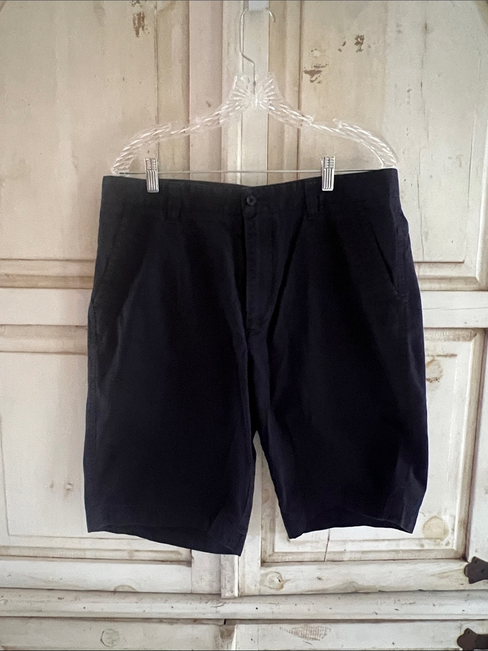 Fazonnable Navy Blue Men’s Shorts - Size 35